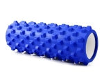 Ролик массажный для йоги Coneli Yoga Wolf tooth 45x14 см синий
