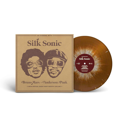 Silk Sonic - An Evening With Silk Sonic - Brown White LP