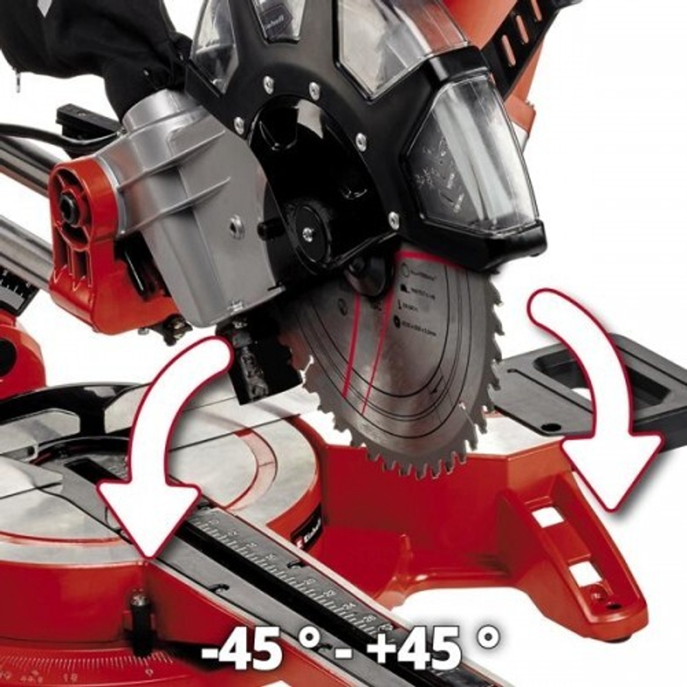 Пила торцовочная сетевая EINHELL TC-SM 2534/1 Dual 4300395