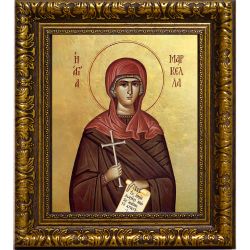 Маркелла Хиосская святая мученица. Икона на холсте.