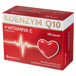 Xenico Pharma - Коэнзим Q10 + витамин Е, 120 капсул
