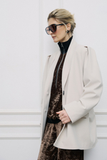 Пиджак Париж бежевый