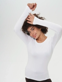 Лонгслив облегающий