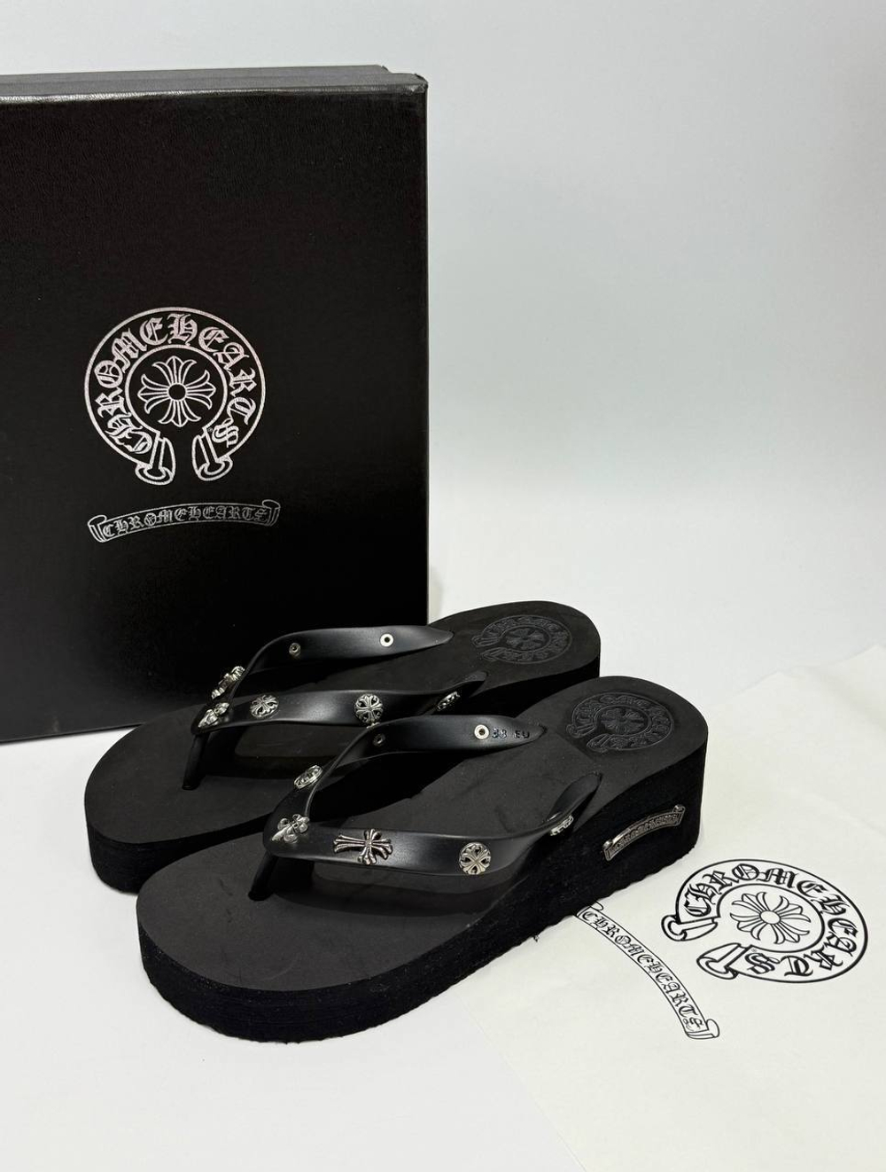 Шлепанцы Chrome Hearts