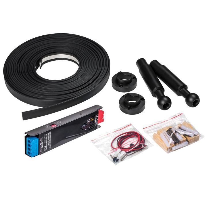 Тросовая система 10м и блок питания на 200W (max мощность ленты 18.6W/метр) Corda Lightstar (418010+418990+424200) 200CORDA10