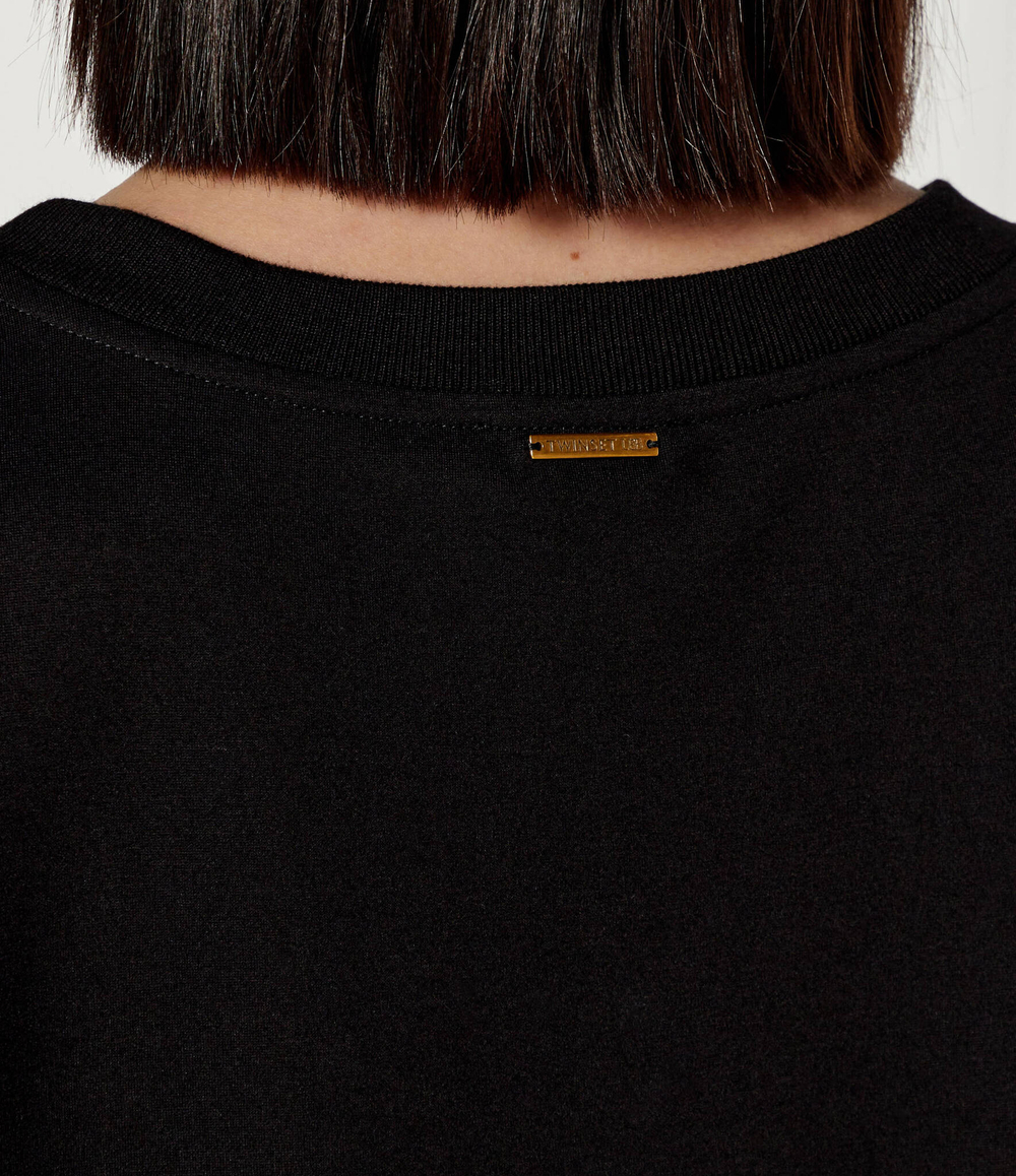 Худые Twinset U&B - черный(242LL2JCC)