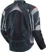 Мотокуртка - ICON CONTRA (текстиль, серая)