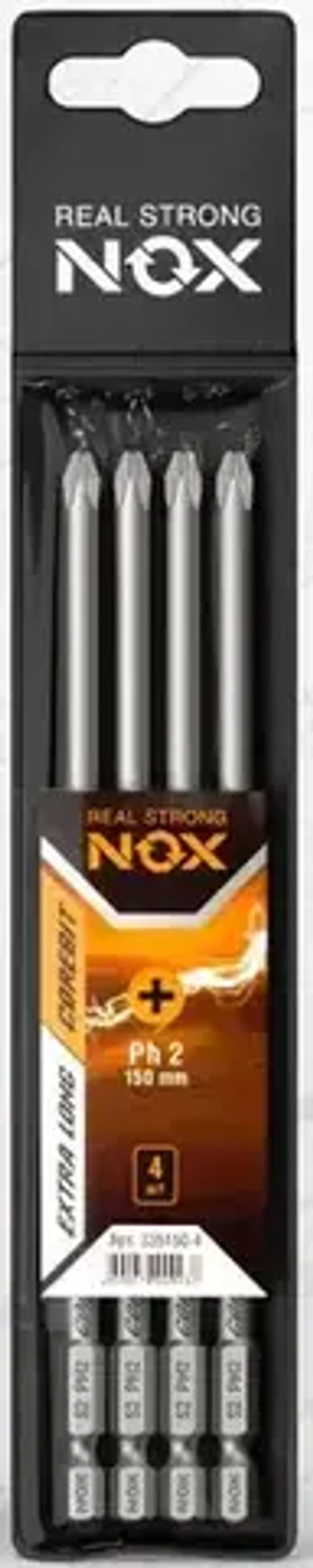Бита PH 2х150мм 4шт ПВХ NOX COREBIT 335150-4