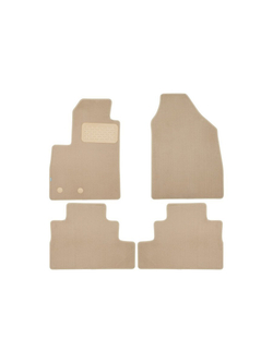 Коврики в салон для Jetour Dashing 2023-, кроссовер, 4шт. (текстиль, бежевые) KLEVER0412700222112KH
