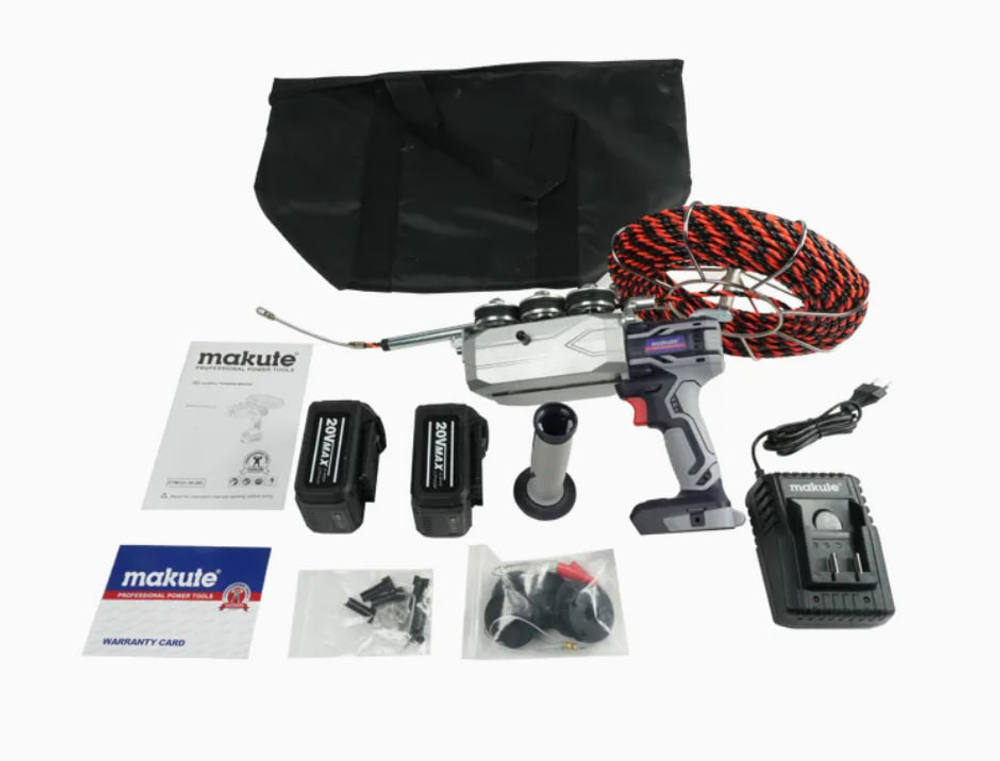 Аккумуляторный пистолет для для протягивания кабеля Makute CTM121-30-2BL