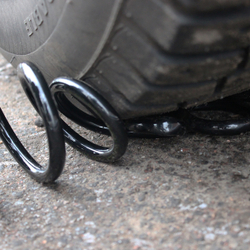 WDK-65757 Шланг спиральный полиуретановый с БРС, 6.5x10 мм, 5 м