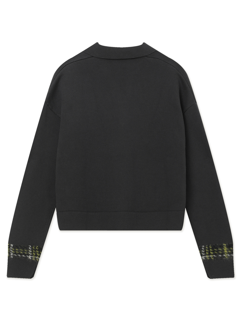 Женский Свитер-поло Tartan Panel