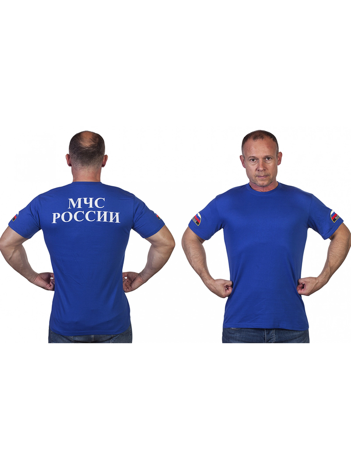 Футболка с принтом МЧС