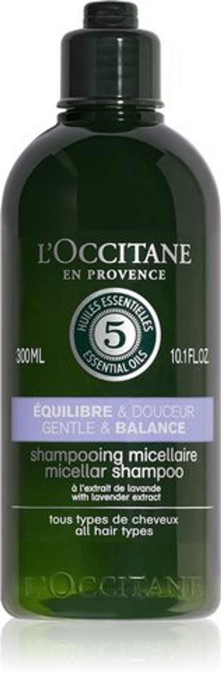 L’Occitane Aromachologie - мягкий мицеллярный шампунь для всех типов волос /   300  ml  / GTIN 3253581595213