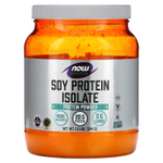 NOW Foods, Sports, чистый изолят соевого белка, без добавок, 544 г (1,2 фунта)