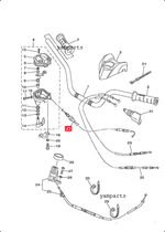 Трос газа Yamaha Raptor 1S3263111000