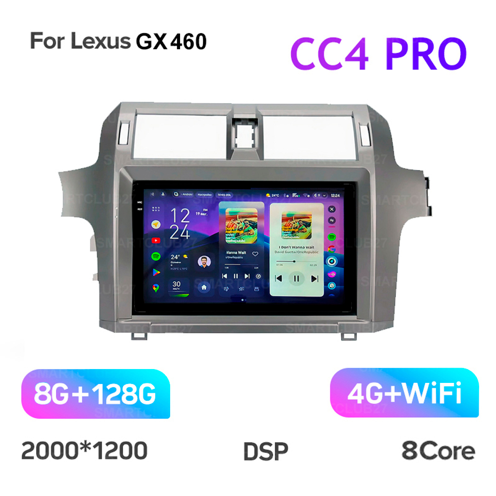 Teyes CC4 Pro 9" для Lexus GX 460 2009-2019