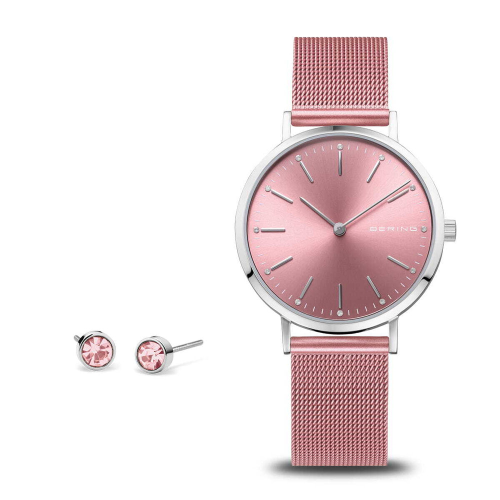 Женские наручные часы Bering 14134-999-GWP Набор с часами