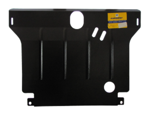 Усиленная защита Motodor картера двигателя. 2 мм, сталь. для Hyundai Pony 1989-1995 арт.00906