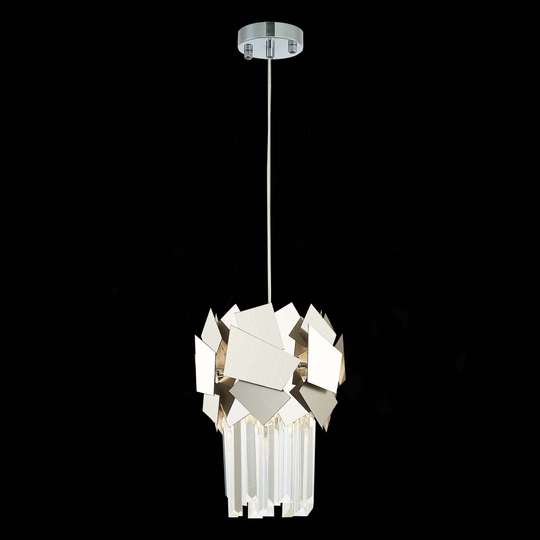 SL1232.103.01 Подвес ST-Luce Хром/Прозрачный, Хром E14 1*60W