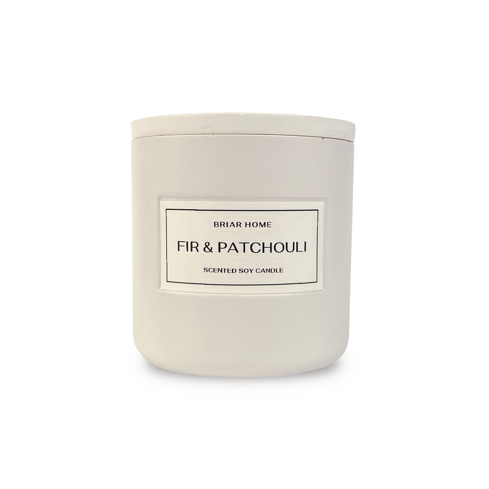Ароматическая свеча Fir & patchouli BRIAR HOME