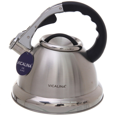 Чайник из нержавеющей стали 3,2л «Vicalina» глянцевый VL-9172