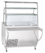 Прилавок-витрина Abat ПВВ(Н)-70Т-НШ