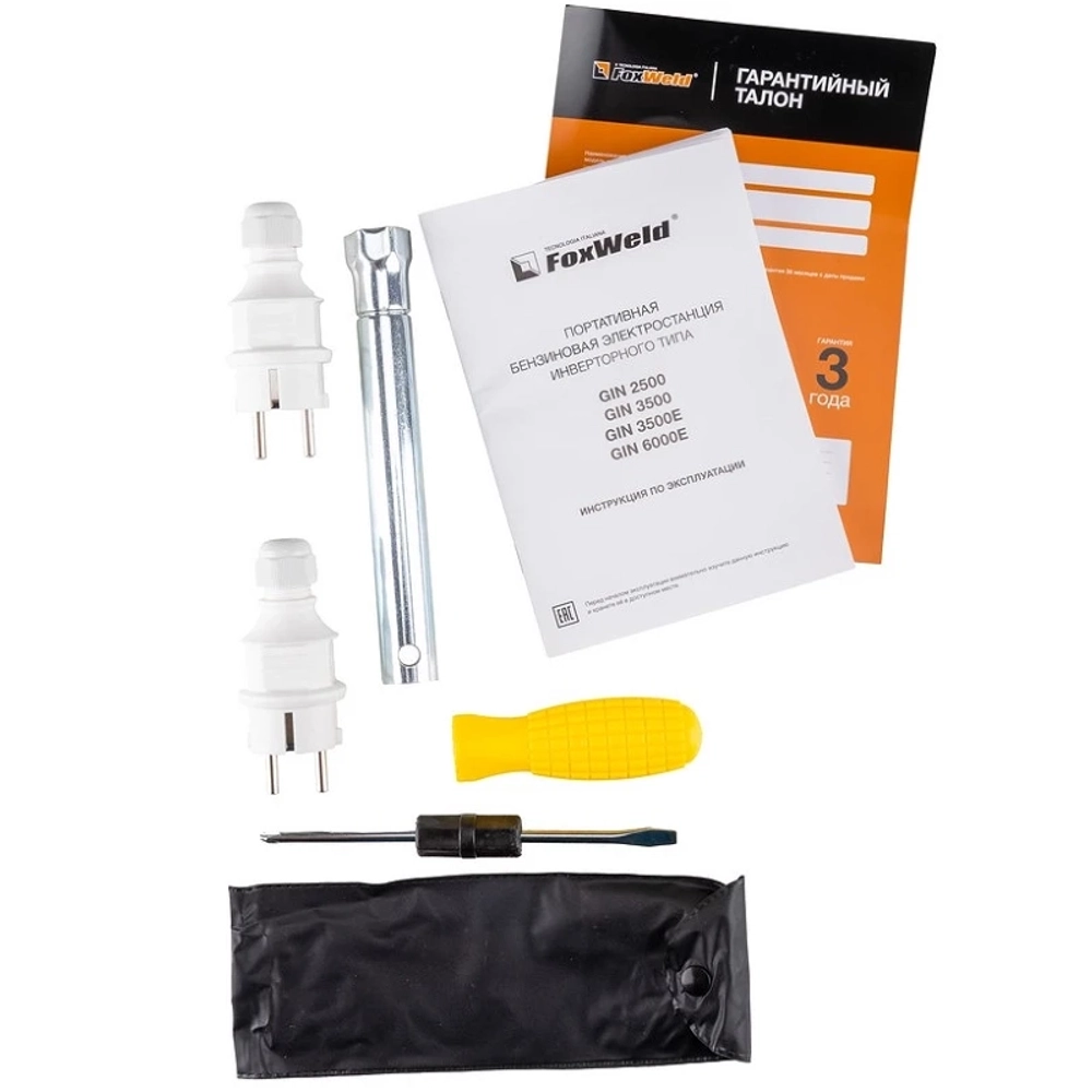 FoxWeld GIN 3500E генератор бензиновый инверторный 1553