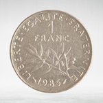 France, 1 Franc 1985 - Signature "O. Roty", VF