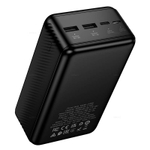 Hoco J165B Honey портативный аккумулятор (30000mAh) (black)