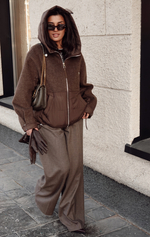 Куртка демисезонная комбинированная с шерстью