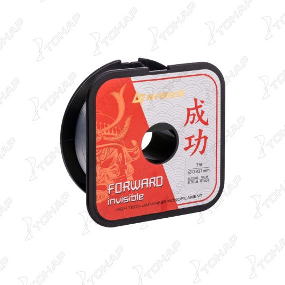 Леска FORWARD Invisible 0,437mm/100m Nylon (N-FI-0437-100) Nisus