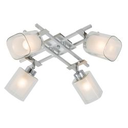 Citilux Риволи CL104140 Люстра с поворотными плафонами Алюминий
