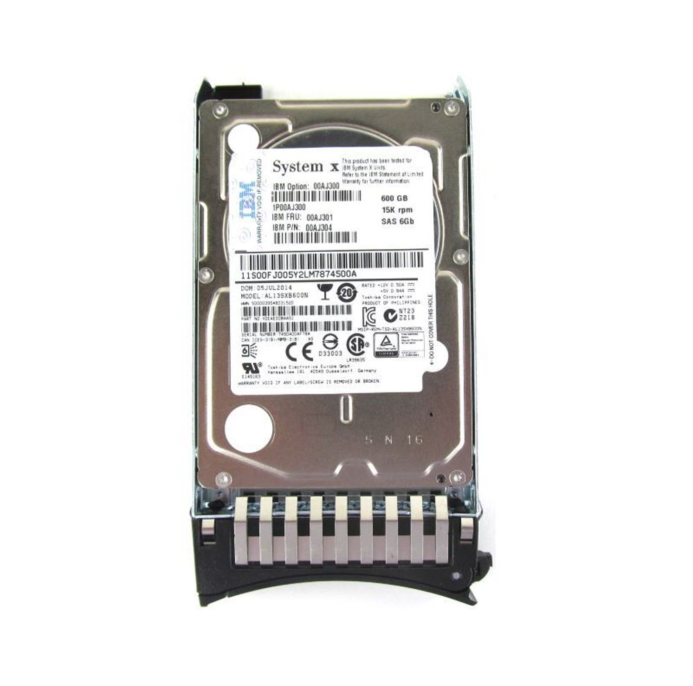 Жесткий диск IBM 600Gb 15000 SAS 2,5&quot; 00AJ304