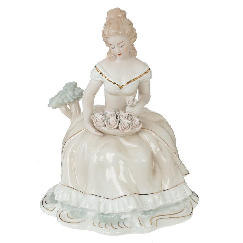 GAEM Фигурка декоративная "Девушка", L18 W13,5 H23,5 см