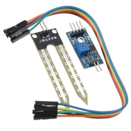 Датчик влажности почвы с контроллером (FC-28-C) для Ардуино