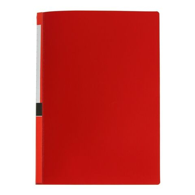 Папка А4, 80 прозрачных файлов, 400 мкм, МИКС