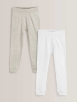 Легинсы с термо-эффектом для мальчика Next 612-560, 2 шт., Белый, Бежевый