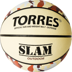 Мяч баскетбольный TORRES Slam B02067, размер 7