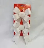 Бант на ёлку «Волшебство» (набор 2 шт) 13*17 см, Золото