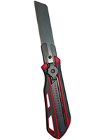 Нож канцелярский строительный с двойным фиксатором SDI 25 мм