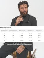 Брюки к однобортный костюм без ворота