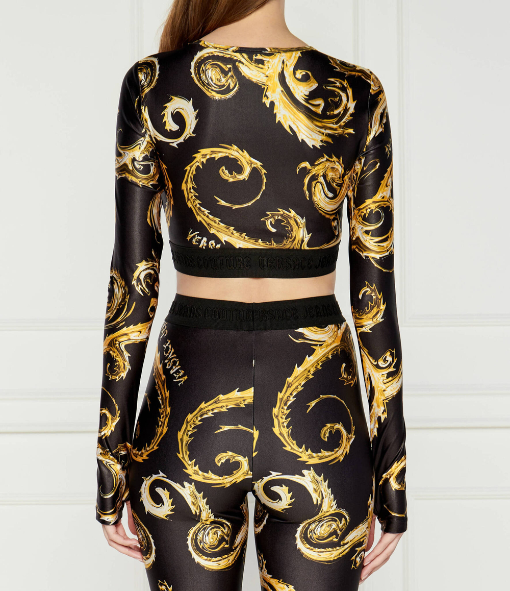 Блузка Versace Jeans Couture - черный(77HAH218JS360)