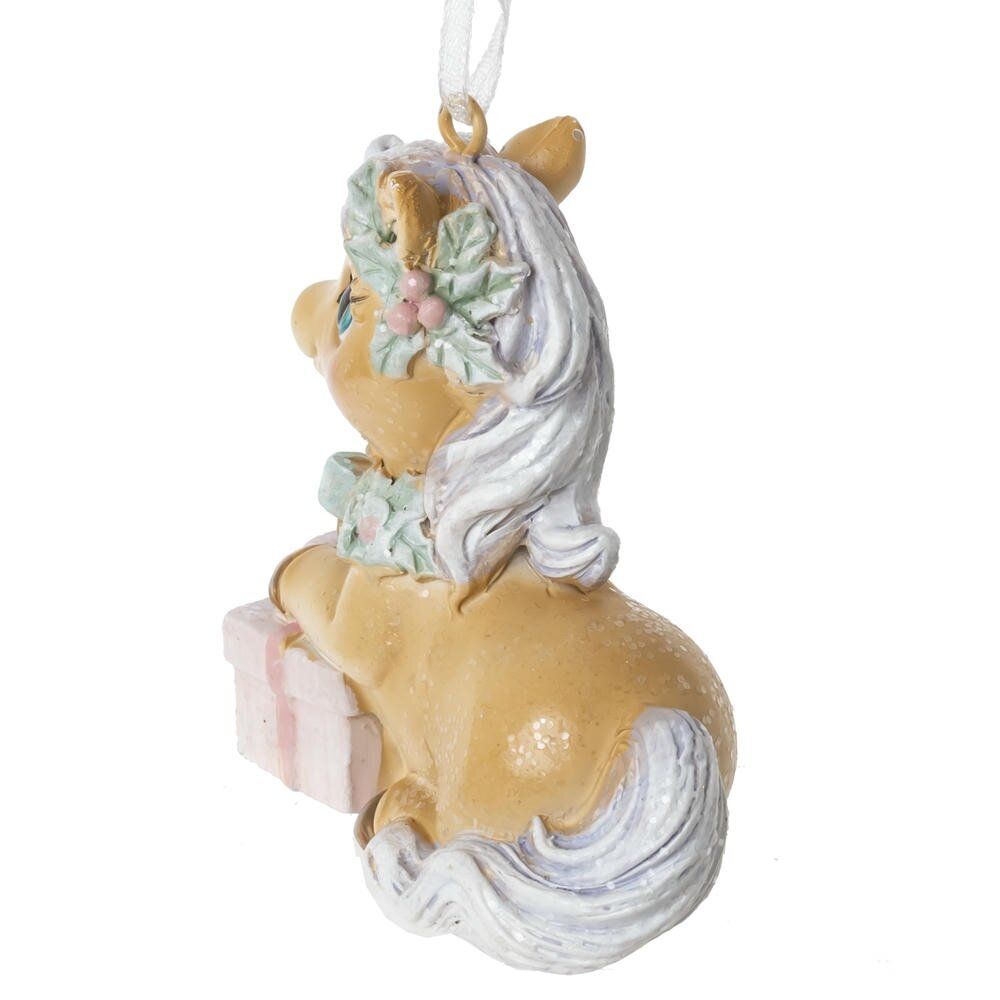 GAEM Фигурка декоративная подвесная "Лошадка", L6 W3 H6,5 см