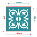 Клеевой трафарет 008