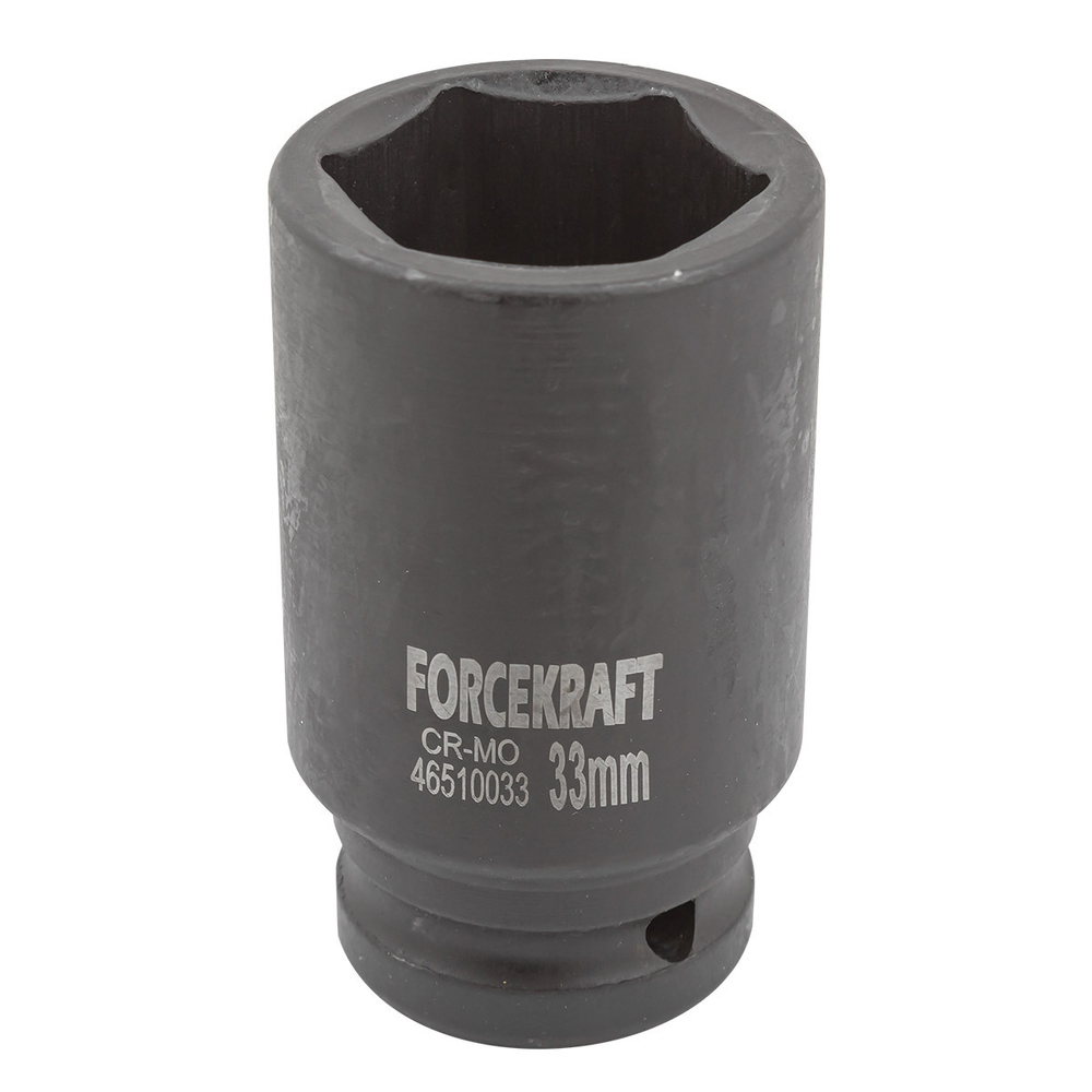 Головка ударная глубокая 3/4'', 33мм (6гр.) FORCEKRAFT FK-46510033