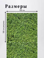 Оксфорд с принтом 2 метра №1 420 D