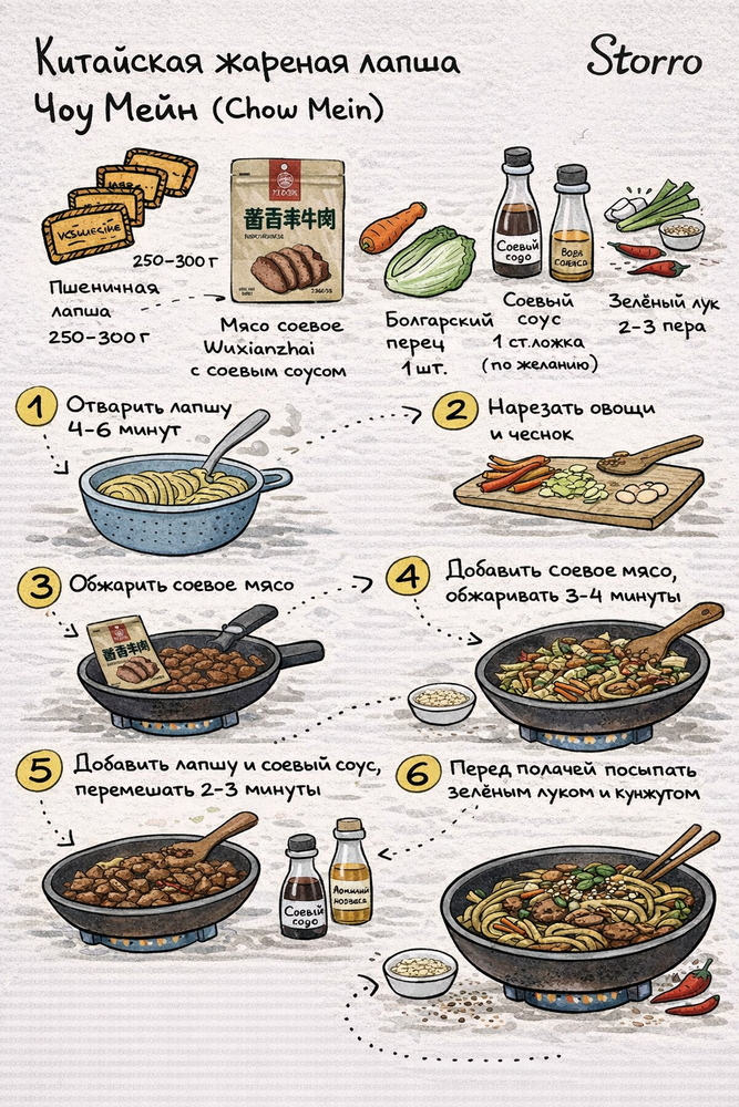 Мясо соевое Wuxianzhai с соевым соусом 108 г