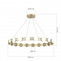 Подвесная люстра ST-Luce MONRO SL6610.203.20