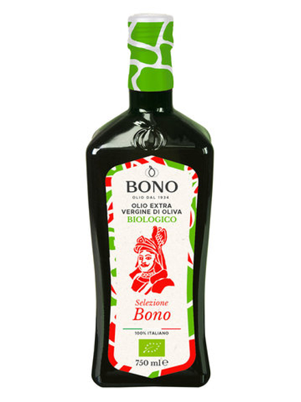 Оливковое масло BONO Italian Organic 750ml  Сицилия